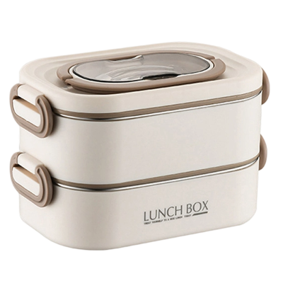 梵澜狸双层餐盒T68 个