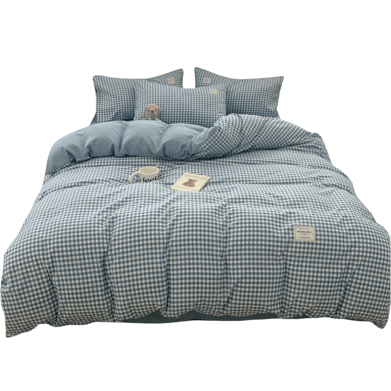 亿洛莱 格子被套 220*240cm 条