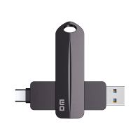 大迈(DM)PT235 128G 金属USB3.2 商务办公高速U盘(计价单位:个) 黑色