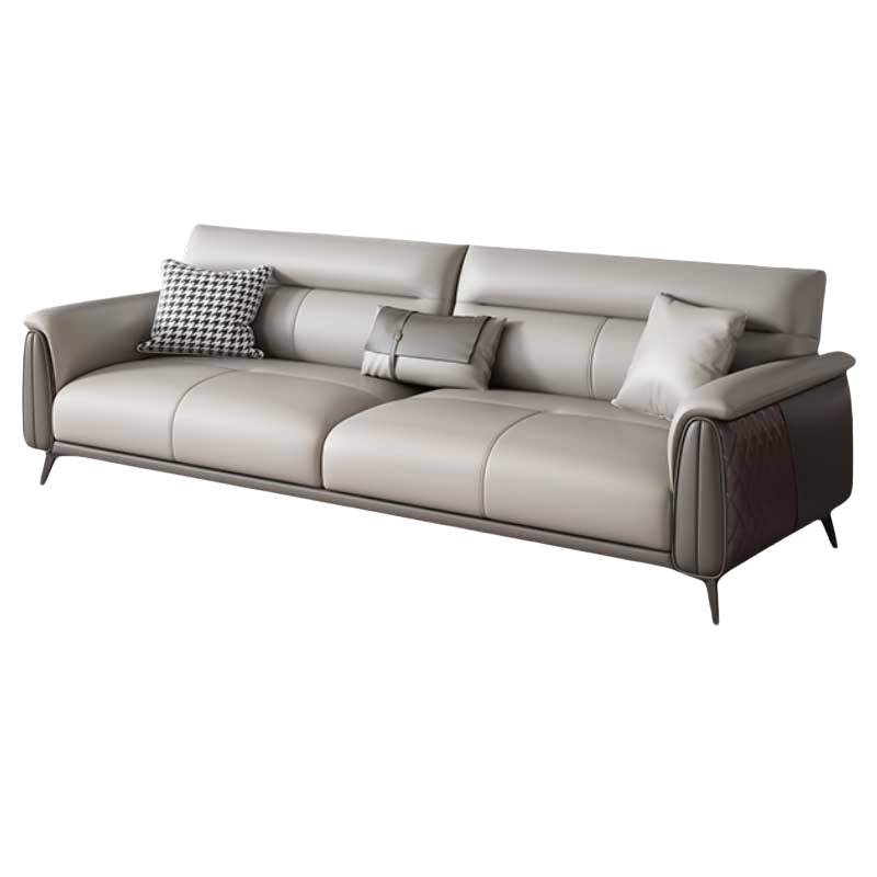 铭思达皮艺沙发三人位张