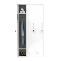 攸形三门更衣柜1850*900*400mm台