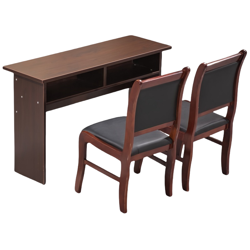 珂洋 培训长条桌 120*40*75cm(一桌二椅) 套