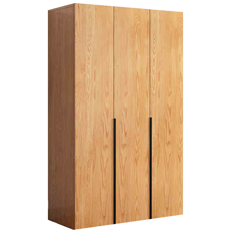 班龙木衣柜三门台