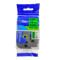 驰洛科 PL-761,36mmX8m,绿底黑字 标签色带(计价单位:个)绿色