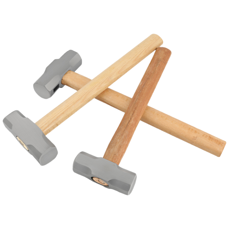 方头铁锤 木柄榔头 4磅