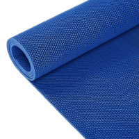 温馨 PVC防滑地垫 蓝色4mm*2m宽 米