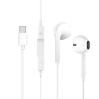 苏宁宜品耳机有线适用华为typec接口p30/40pro50入耳式mate40pro60/50se荣耀nova9/7