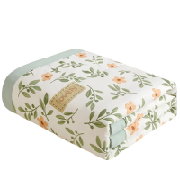 铭思沃单被150*200cm条 薄荷绿