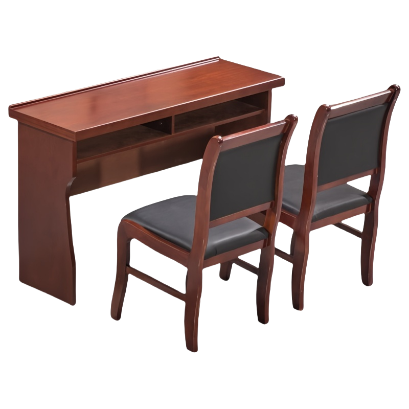 珂洋 培训桌会议桌 120*40*75cm(一桌二椅) 套