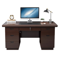 班龙老板桌椅BL160-4套