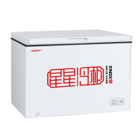 星星(XINGX)BD/BC-310C冰柜家用迷你小冷柜冷冻冰箱单温冰箱母乳储奶减霜80%预涂内胆