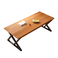 乐琪艺 餐桌 胡桃色 140*60*75cm 张