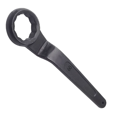 立伟铁牛单头梅花扳手60mm/把