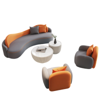 班龙大堂接待沙发BL-S115套