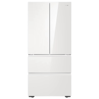 统帅(Leader)法式四开门冰箱500L容量 超薄零嵌入式家用一级能效电冰箱底部前置散热 LF4-526WL1U1