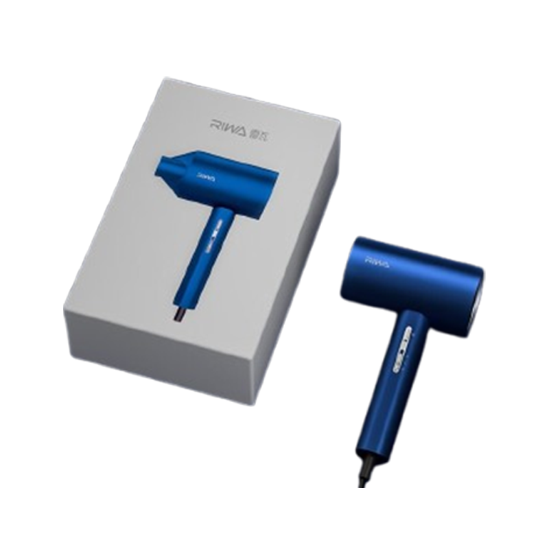 雷瓦电吹风机蓝色大功率顺滑速干恒温护发电吹风RC-7808
