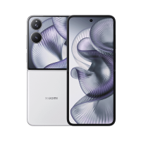Xiaomi MIX Flip2小折叠屏手机 4.01 英寸超大外屏 徕卡光学影像 贝壳白 12GB+512GB