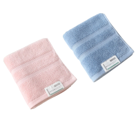 洁丽雅毛巾一条装透气强力吸水素然春浅方巾W1214(颜色随机)