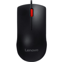 联想(Lenovo)办公鼠标有线usb大红点M120Pro商务便携笔记本台式电脑一体机家用 人体工程学
