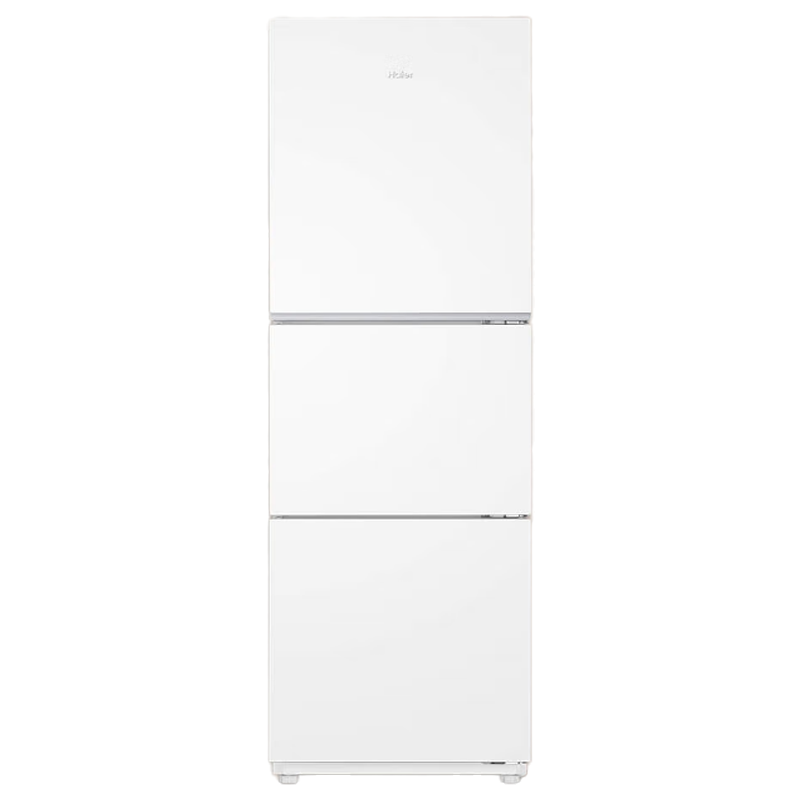 海尔(Haier)三开门冰箱251L变频风冷无霜家用 电冰箱小型家用干湿分储一级能效 BCD-251WGHC3E7WV