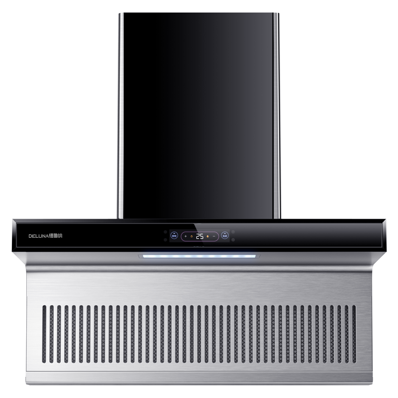 欢呼好太太40立方大吸力 别墅抽油烟机 开放式厨房7字型侧吸式家用爆炒自动清洗油烟机脱排单烟机DD02