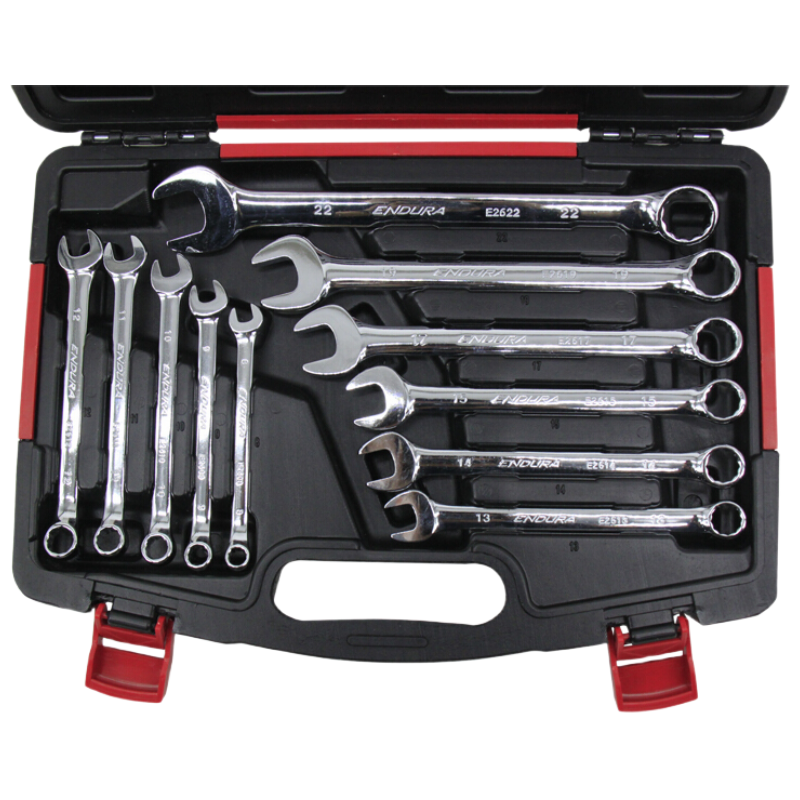 力易得(ENDURA) 11件 全抛光两用扳手 E1528