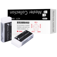 三木 MC91 橡皮擦 43*26*11mm 名匠系列 小号少屑环保学生绘图美术考试清洁专用 40块/盒 一盒装