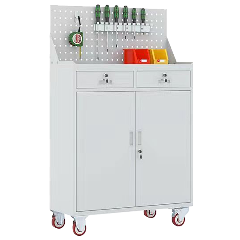 班龙工具柜二抽台
