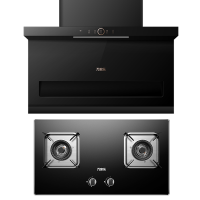万家乐 7字型吸油烟机23m³/min小尺寸大吸力自清洗 TAK3+AY5C 油烟机灶具 家用灶具两件