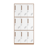 祁川 钢制更衣柜 九门/台