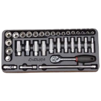 力易得(ENDURA) 34件 10mm系列套筒组套 E1224