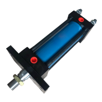 嘉禾长久 法兰油缸 HOB125X-FA 台