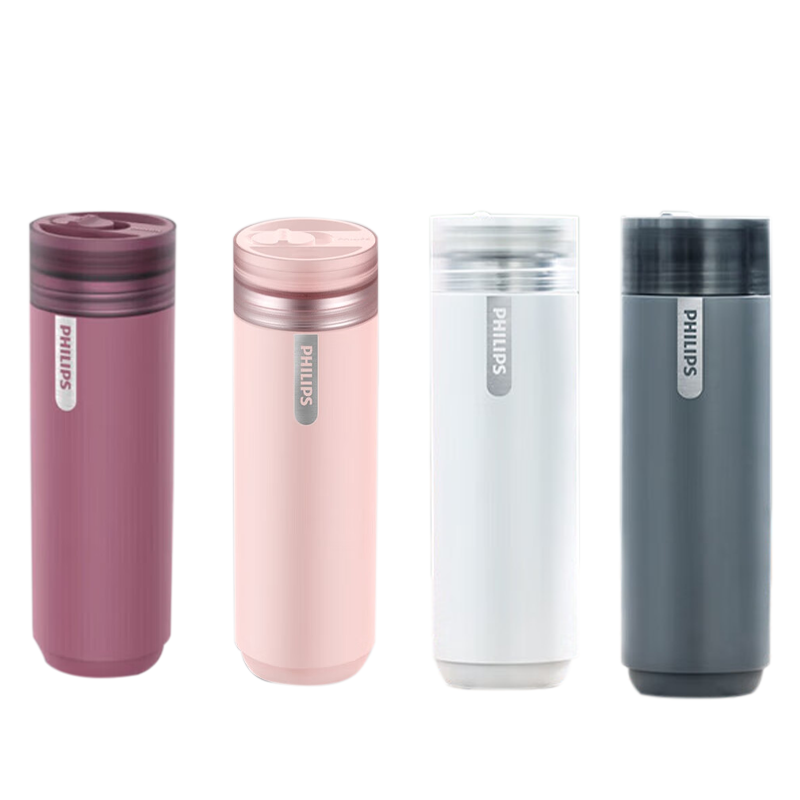 飞利浦保温杯不锈钢便携保温保冷办公室水杯AWP2755(颜色随机)