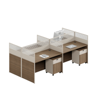 合祥源 ZTJ-BGZ030 直款四人位办公桌 2460*1220*1100mm 单位:组