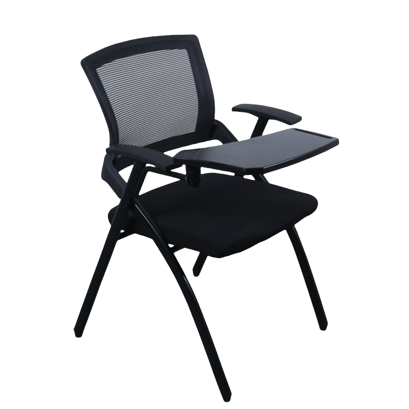 宜掌柜折叠培训椅 带桌板把