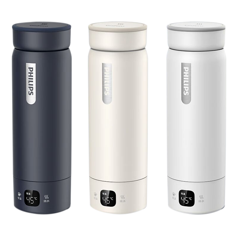 飞利浦烧水杯0.42便携式旅行折叠AWP2778(颜色随机)