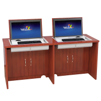 凌迪星多媒体翻转桌160*60*76cm张