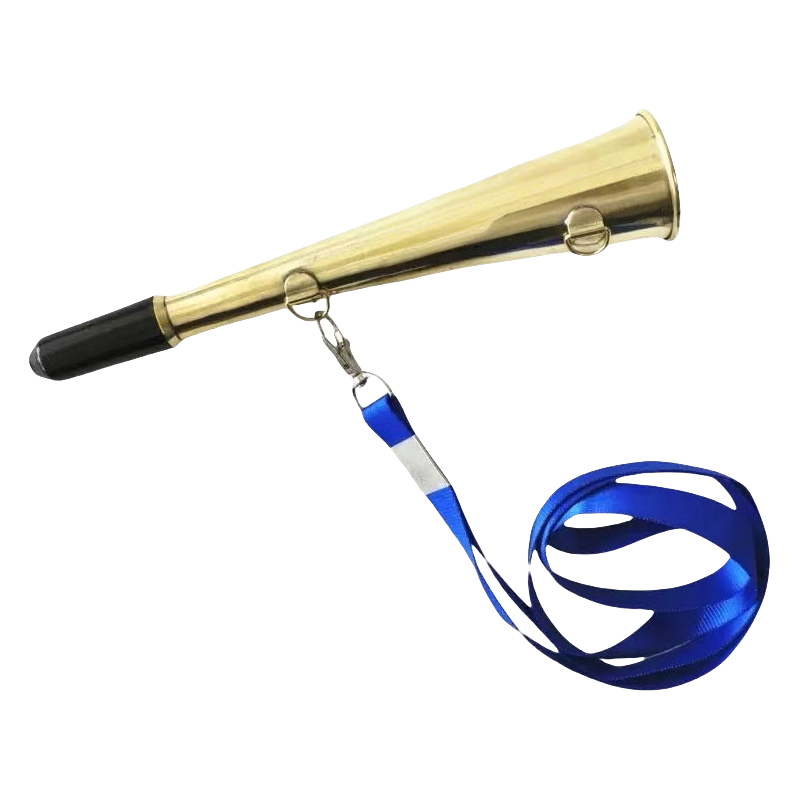 日目 巡道喇叭 铜喇叭 高18cm/个