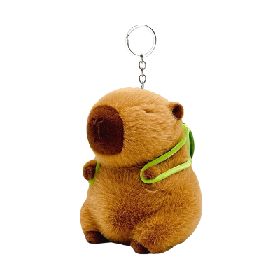 卡皮巴拉毛绒挂件可爱水豚包包挂饰钥匙扣娃娃玩偶龟龟12cm