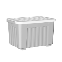 苏识 SS-80灰 55.5*40*35.5cm 塑料收纳箱 (计价单位:个)灰色