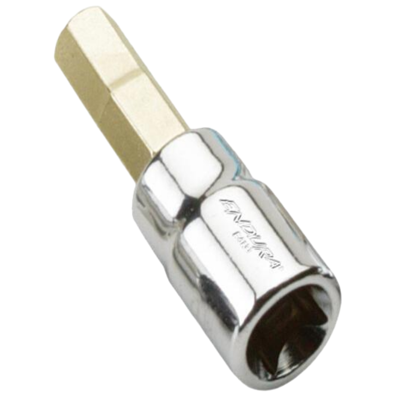 力易得(ENDURA) 6.3mm系列6角旋具套筒 E4135 6mm