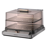 大宇电蒸箱多用途家用蒸包子双层大容量电蒸锅耀岩灰DYZL-2088