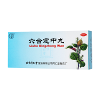 同仁堂六合定中丸9g*10丸祛暑除湿和胃消食[3盒装]