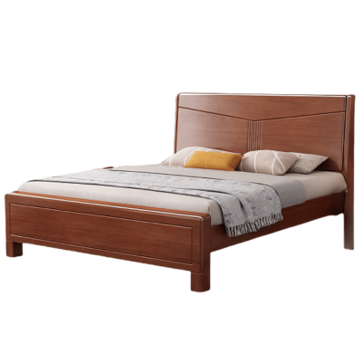 鑫木樽实木床150*200*104cm张