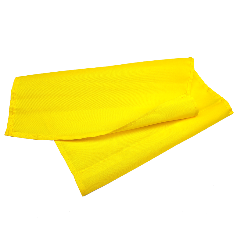 和居态 涤纶安全警示防护旗 黄350X450mm 个