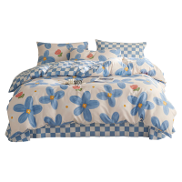 洁丽雅四件套床上床单被罩枕套防尘耐用秋日物语JLYQM002