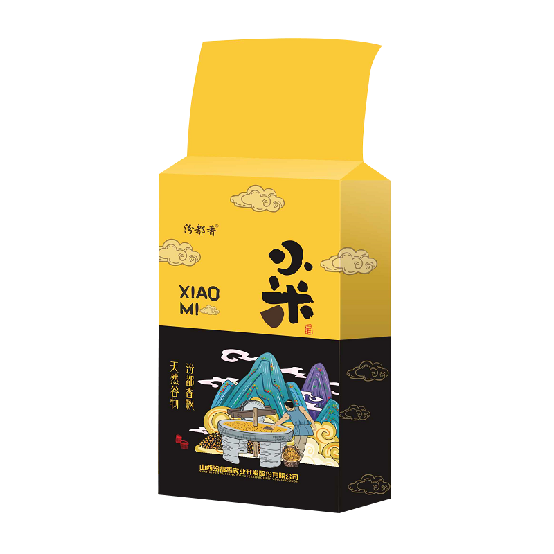 汾都香500克山西小米黄小米精品石磨月子米五谷杂粮小米饭养胃米一斤装