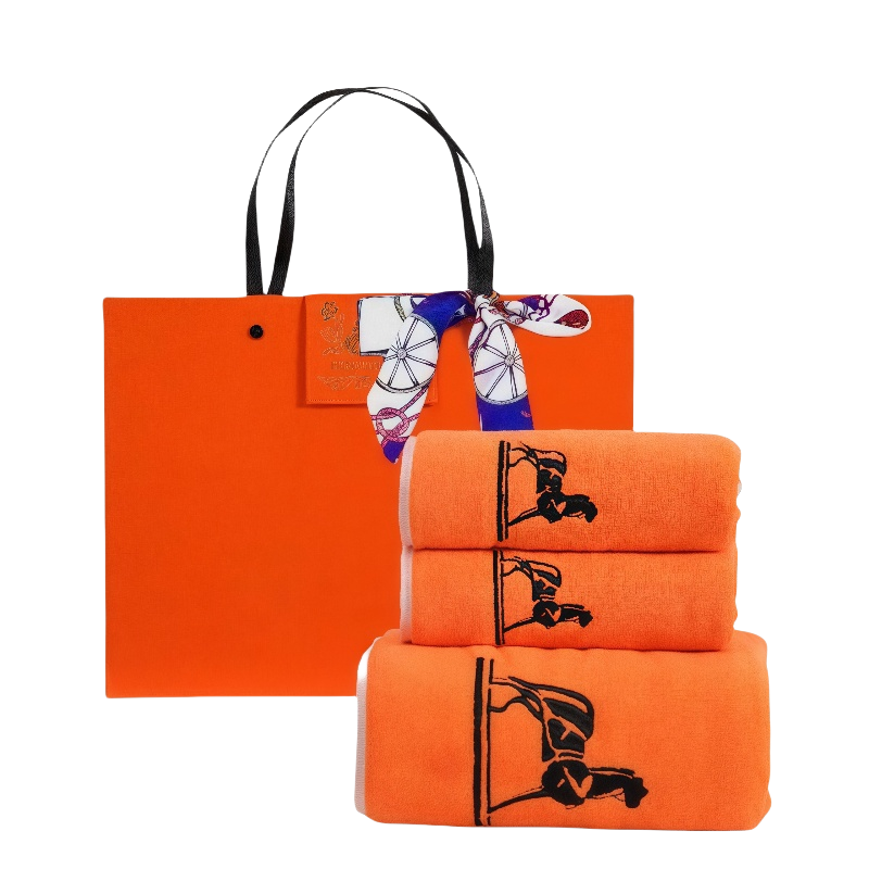 豫汉迎毛巾礼盒套/3件套