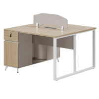 豫龙都 屏风工位双人 张