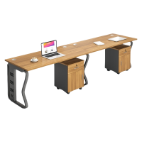 珂洋 屏风工位 两人位含柜 套